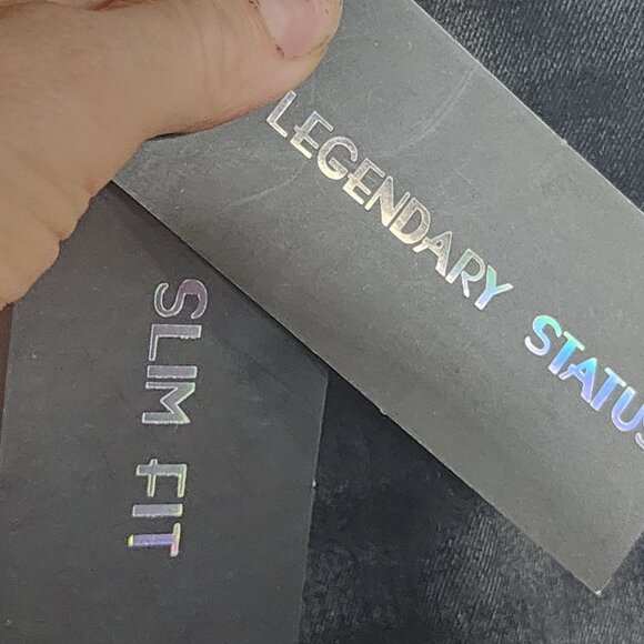 Legendary Status Brand Slim Fit Stretch Black Distressed Wash Jr. Jeans Size 20 - Picture 12 of 16